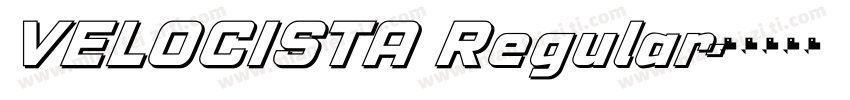 VELOCISTA Regular字体转换